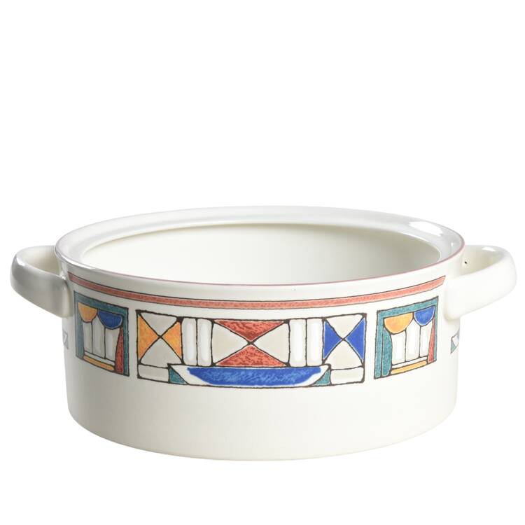 Collage Tureen No Lid