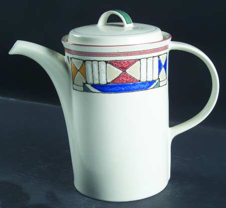 Collage Coffee Pot & Lid