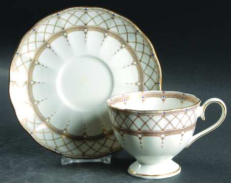 Collingswood Footed Cup & Saucer Set
