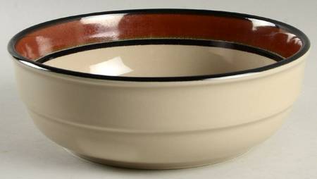 Colorama Mahogany 9" Round Vegetable Bowl