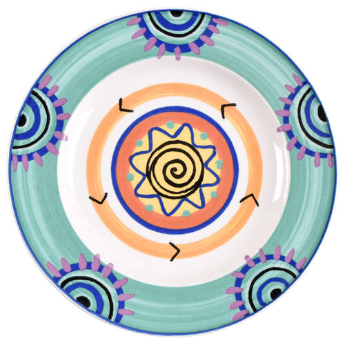 Colorama Salad Plate