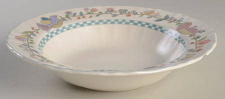 Country Morning 10" Round Vegetable Bowl