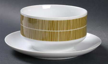 Contour Gravy Boat with Attached Underplate