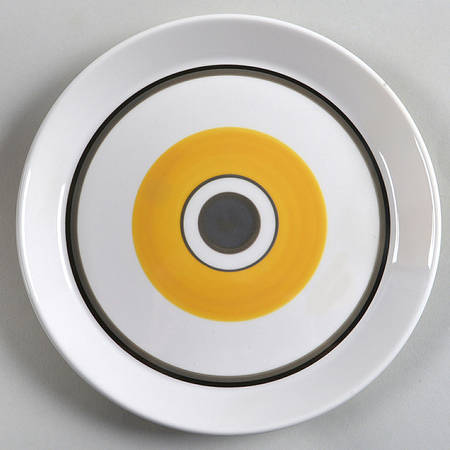Concentric Salad Plate
