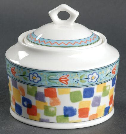 Confetti Sugar Bowl & Lid