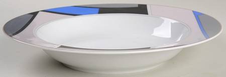 Conglomerate Large Rim Soup Bowl