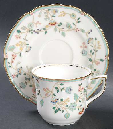 Contessina Flat Cup & Saucer Set by Mikasa