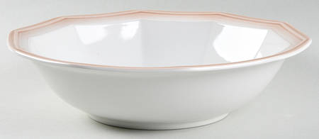 Country Peach 9" Round Vegetable Bowl