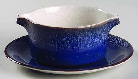 Copenhagen Blue Gravy Boat & Underplate