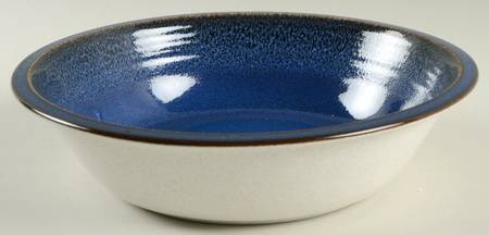 Copenhagen Blue 9" Round Vegetable Bowl