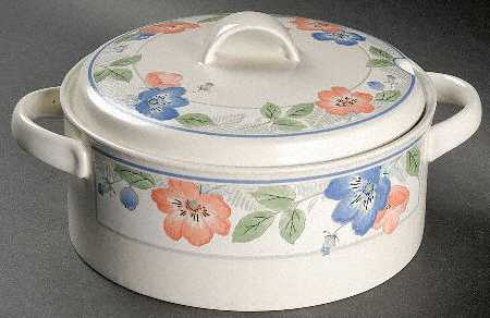 Country Poppies Tureen &  Lid