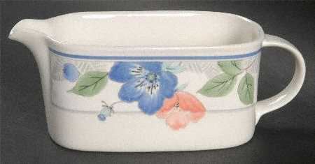 Country Poppies Gravy Boat