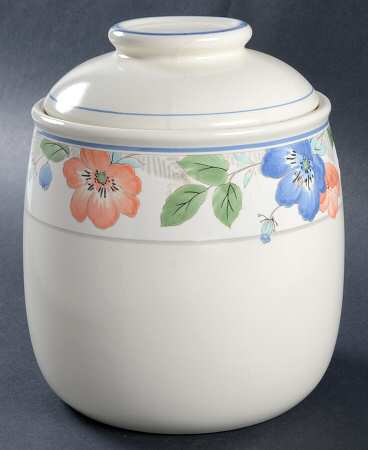 Country Poppies Extra Large Canister & Lid