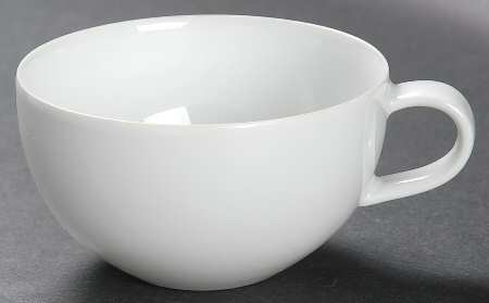Copenhagen White Flat Cup