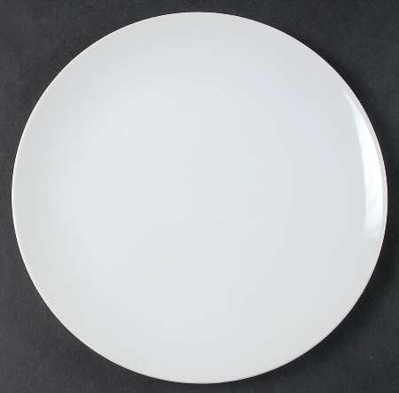 Copenhagen White Salad Plate