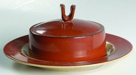 Copper Reef Round Covered Butter