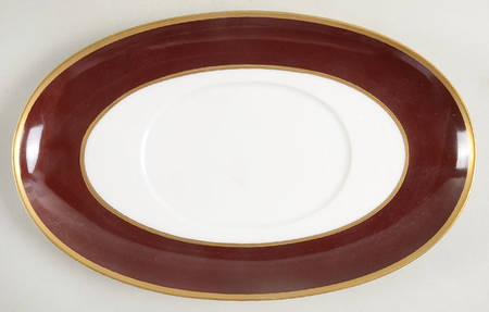 Cordovan Underplate for Gravy Boat