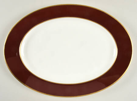 Cordovan 14" Oval Serving Platter