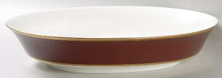 Cordovan 10" Oval Vegetable Bowl
