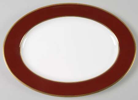 Cordovan 12" Oval Serving Platter
