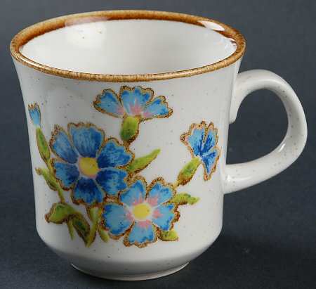 Cornflower Flat Cup