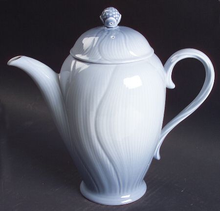 Cornflower Blue Coffee Pot & Lid