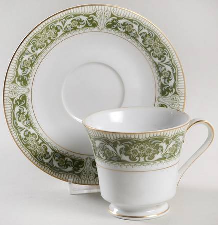 Coronet Footed Cup & Saucer Set