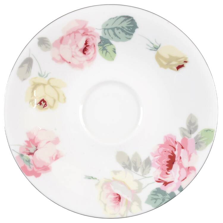 Country Roses Saucer