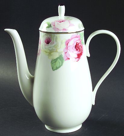 Country Roses Coffee Pot & Lid