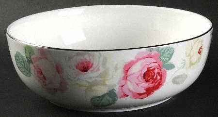 Country Roses 8" Round Vegetable Bowl