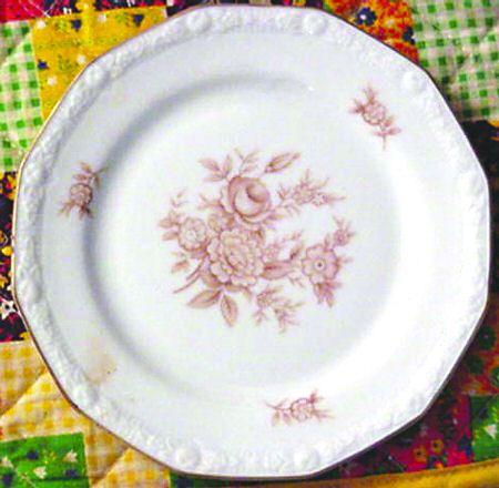 Cocoa Rose Dinner Plate