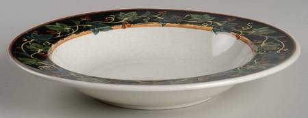 Country Row Large Rim Soup Bowl