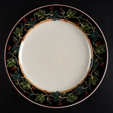 Country Row 12" Chop Plate (Round Platter)