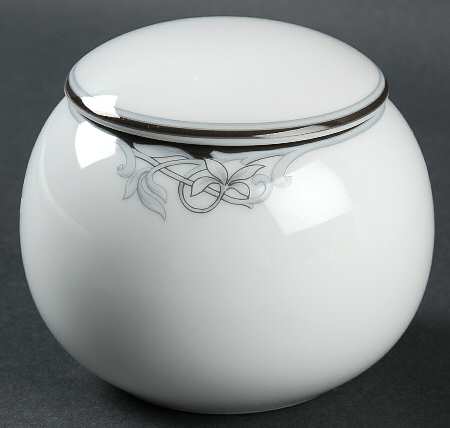 Corsage (LAL08, Fine China) Sugar Bowl & Lid by Mikasa