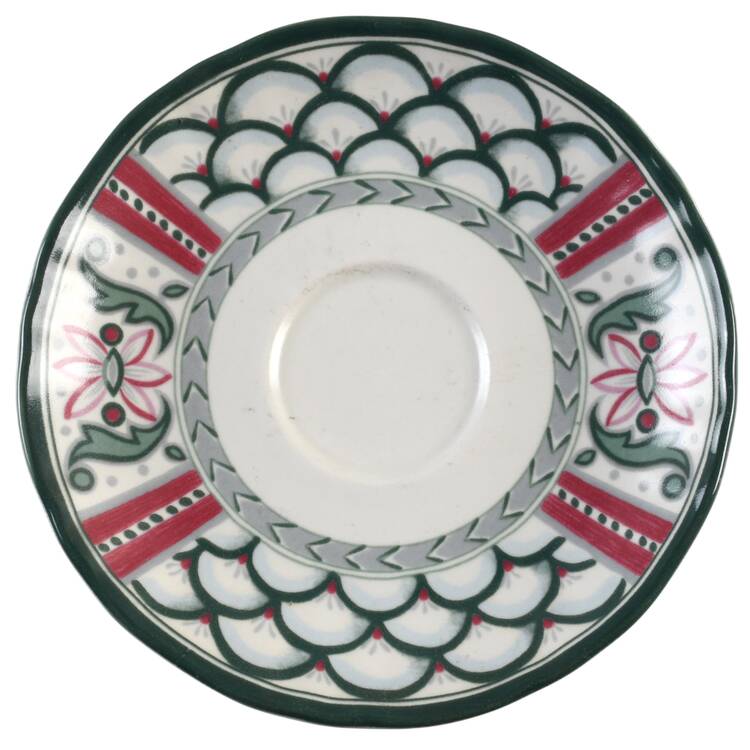 Country Scene Saucer