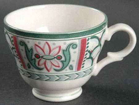 Country Scene Footed Cup