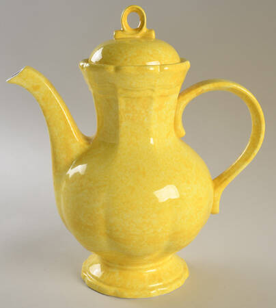 Corn Silk Coffee Pot & Lid