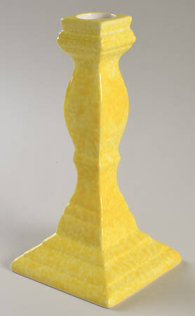 Corn Silk Tall Candlestick