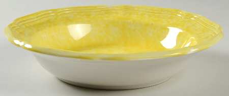 Corn Silk Rim Soup Bowl