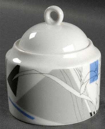 Color Sketch Sugar Bowl & Lid