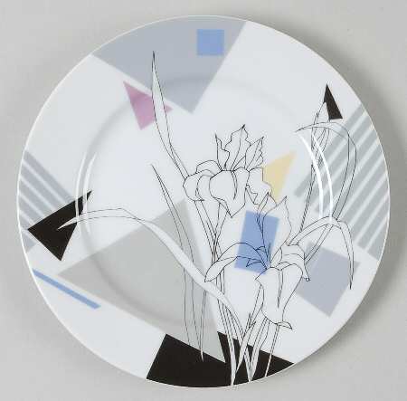Color Sketch Bread & Butter Plate
