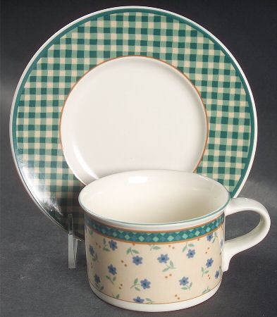 Country Song Flat Cup & Saucer Set