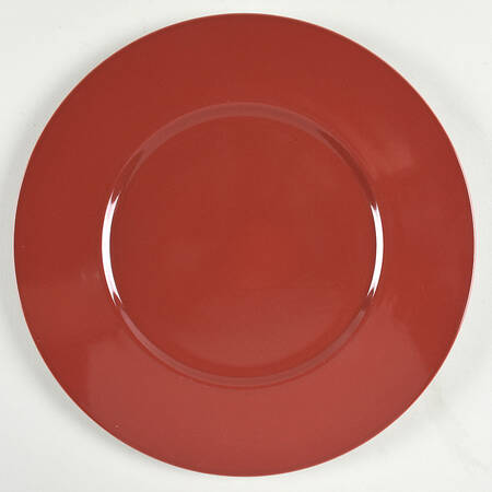 Color Spectrum Cinnabar Service Plate (Charger)