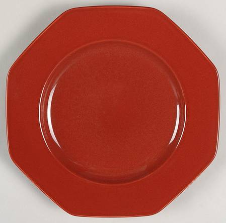 Color Spectrum Cinnabar Dinner Plate