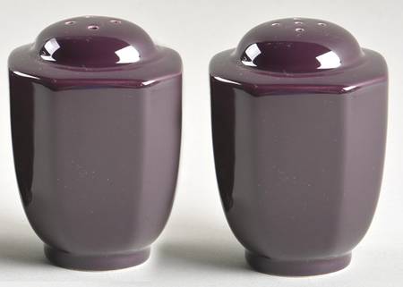 Color Spectrum Aubergine Salt & Pepper Set