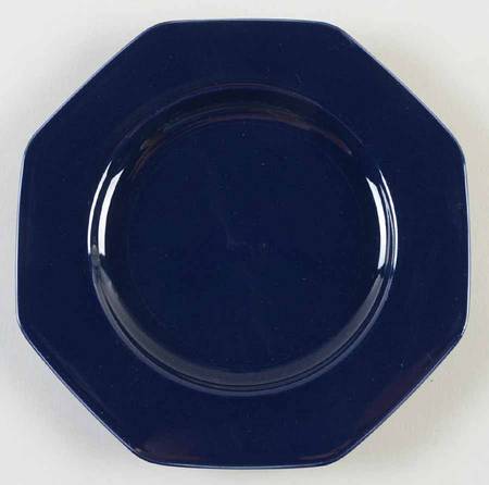 Color Spectrum Bristol Blue Salad Plate