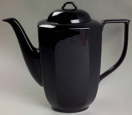 Color Spectrum Indigo Black Coffee Pot & Lid