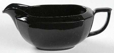 Color Spectrum Indigo Black Gravy Boat