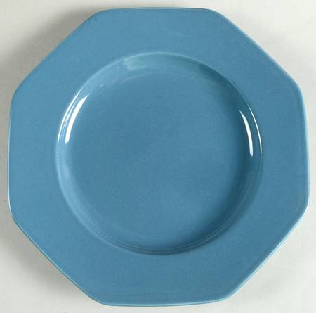 Color Spectrum Colonial Blue Salad Plate