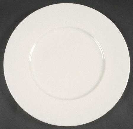 Color Spectrum Alpine White Service Plate (Charger)
